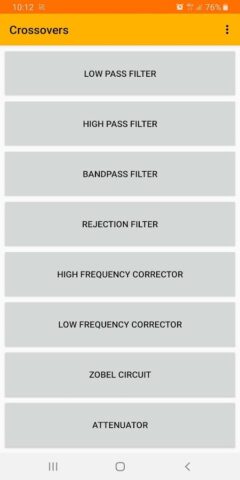 Фильтры для АС для Android — скриншот 1