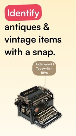 Curio — Antique Identifier для Android — скриншот 1