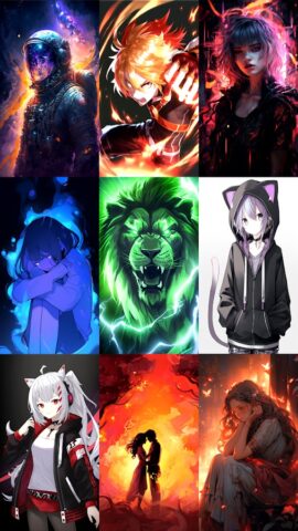 Темные аниме обои HD для Android — скриншот 5