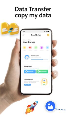 Data Transfer — Phone Clone для Android — скриншот 2