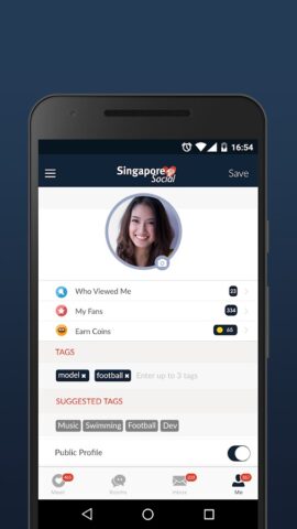 Singapore Dating: Meet & Chat для Android — скриншот 3