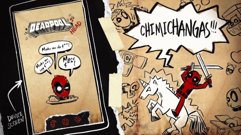 Deadpool’s Head для Android — скриншот 2