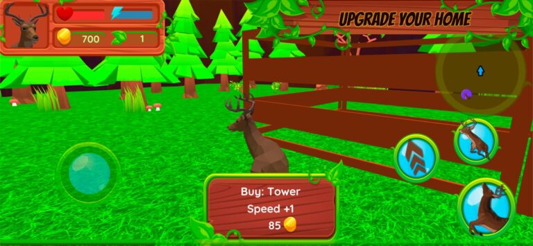 Симулятор Оленя: Стая животных для iOS — скриншот 4