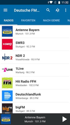 Radio Deutschland – FM DAB UKW для Android — скриншот 1