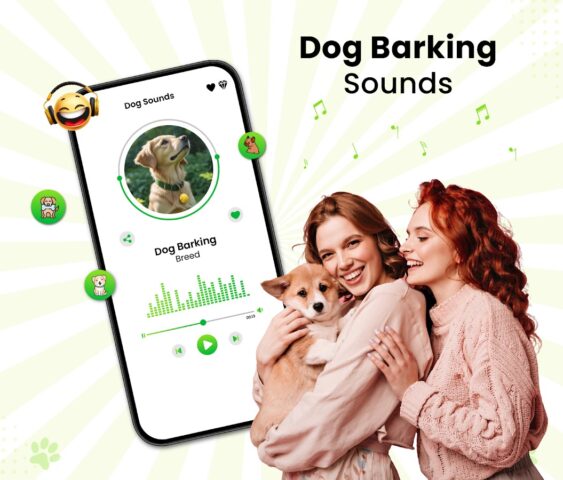 Звуки собак и породы собак для Android — скриншот 1