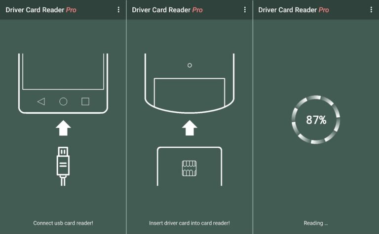 Driver Card Reader Pro для Android — скриншот 1