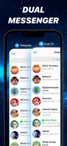 Dual TG для iOS — скриншот 1