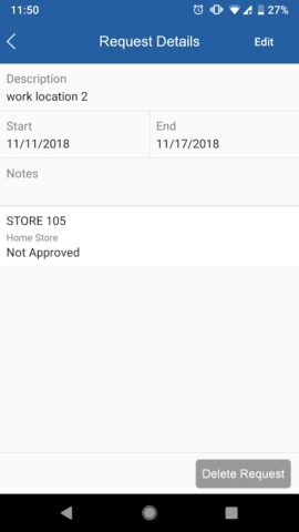 ESS 41 — Reflexis One для Android — скриншот 4