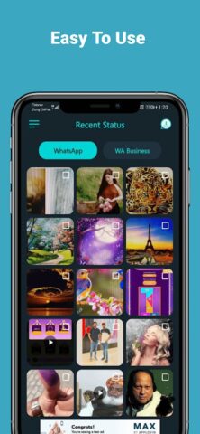 EXE  — Status Saver Downloader для Android — скриншот 2