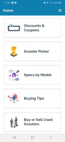 Electric Scooter Universal App для Android — скриншот 3