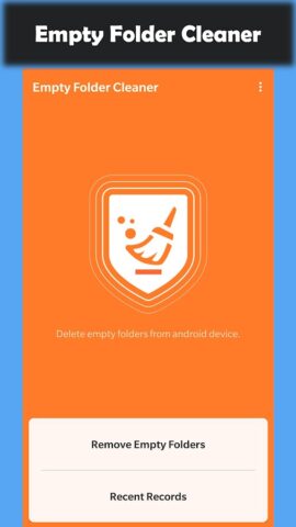 Очиститель пустых папок для Android — скриншот 4