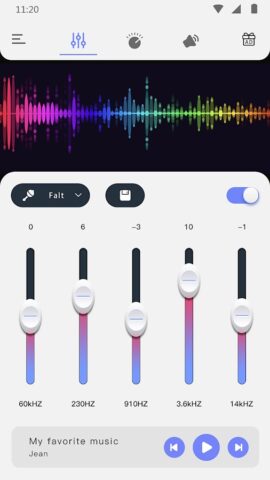 Эквалайзер с Усилить бас звука для Android — скриншот 4