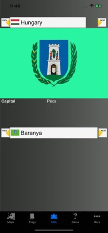 Europe Country Province Maps для iOS — скриншот 4