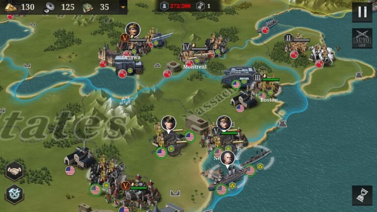 European War 6: 1914 — WW1 SLG для Android — скриншот 1