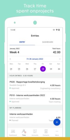 Exact Online для Android — скриншот 5