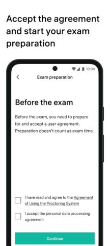 Examus для Android — скриншот 3