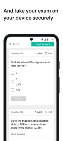 Examus для Android — скриншот 5