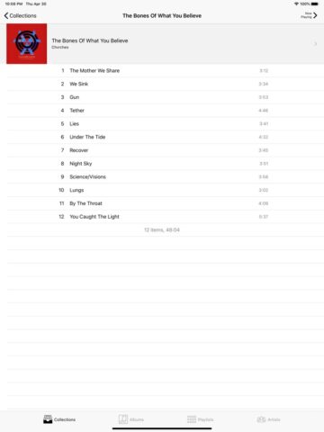 FLAC Player для iOS — скриншот 2