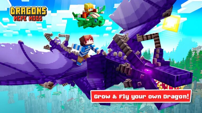 Fantasy Dragons Mod Minecraft для Android — скриншот 1