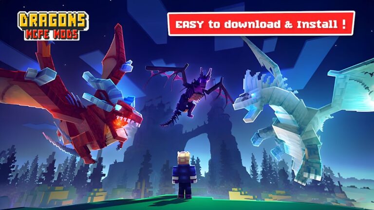 Fantasy Dragons Mod Minecraft для Android — скриншот 3