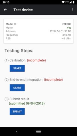 Fast Pair Validator для Android — скриншот 4