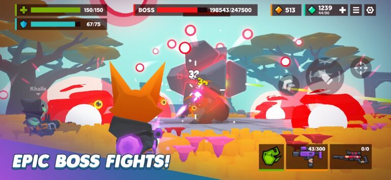 Feral Frontier Co-op Roguelike для Android — скриншот 3