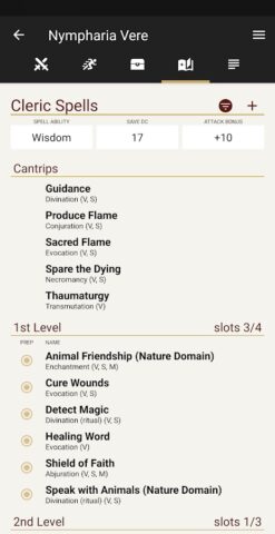 Fight Club 5th Edition для Android — скриншот 3