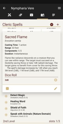 Fight Club 5th Edition для Android — скриншот 4