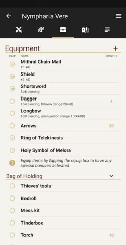 Fight Club 5th Edition для Android — скриншот 5