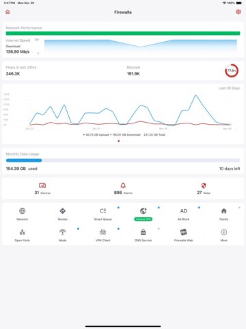 Firewalla для iOS — скриншот 2