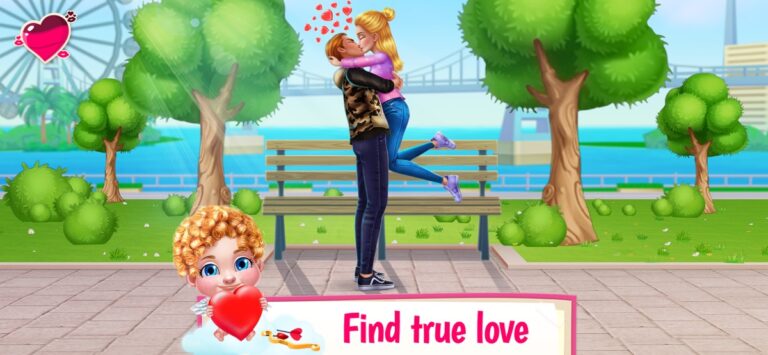 Первый поцелуй любви для iOS — скриншот 1