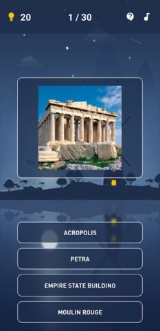 Викторина «Флаги стран мира» для Android — скриншот 5