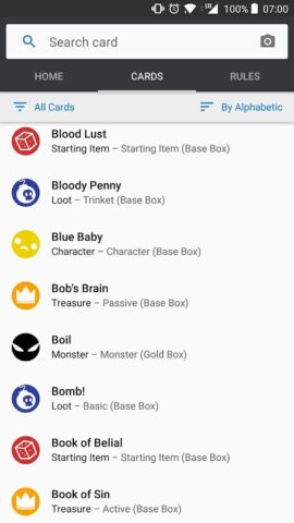 Four Souls Companion для Android — скриншот 2