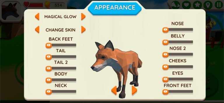 Fox Family — Animal Simulator для iOS — скриншот 5