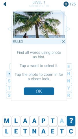 Зимние Слова для Android — скриншот 1