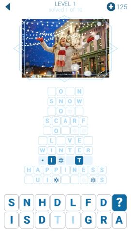 Зимние Слова для Android — скриншот 2