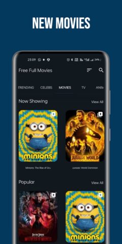 Full Movies для Android — скриншот 2