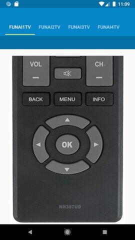 Funai TV Remote Control для Android — скриншот 5