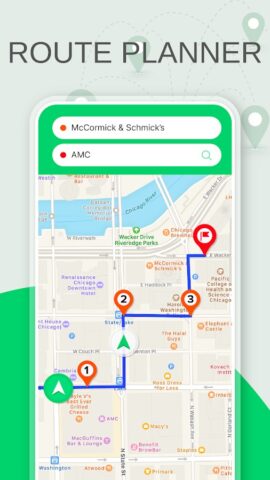 GPS и Планировщик Маршрутов для Android — скриншот 3