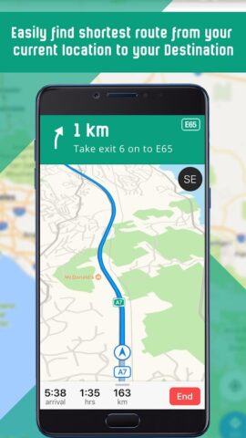 GPS-навигация: карты, маршруты для Android — скриншот 2