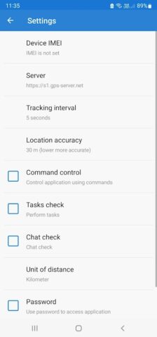 GPS Tracker для Android — скриншот 2