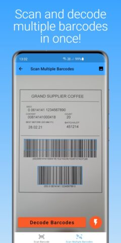 GS1 Barcode Scanner для Android — скриншот 4