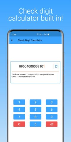 GS1 Barcode Scanner для Android — скриншот 5