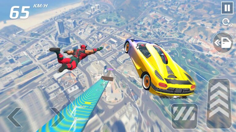 GT Car Stunt 3D: Car Driving для Android — скриншот 4