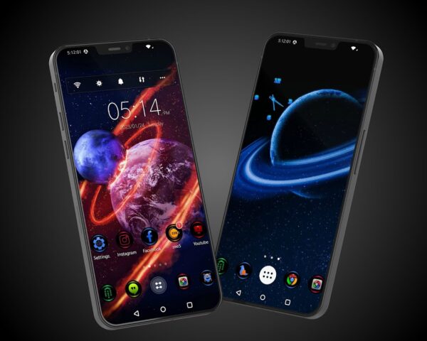 Тема Галактики для Android — скриншот 3