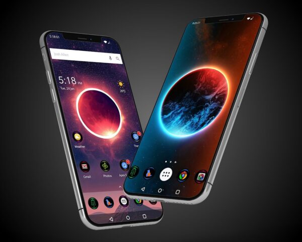 Тема Галактики для Android — скриншот 4