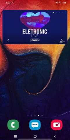 Galaxy Widget для Android — скриншот 1