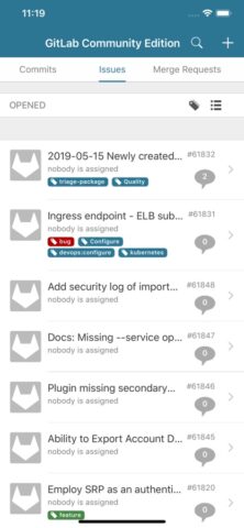 Control for GitLab для iOS — скриншот 4