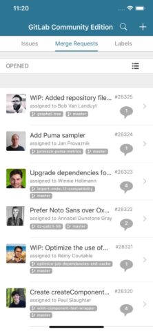 Control for GitLab для iOS — скриншот 5