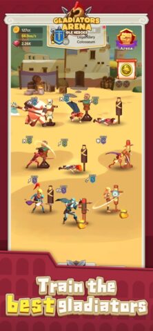 Gladiators Arena: Idle Tycoon для iOS — скриншот 2
